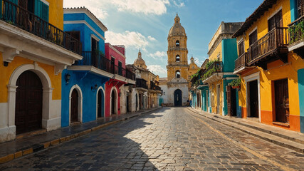 Fototapeta premium narrow street in the old town of dubrovnik croatia