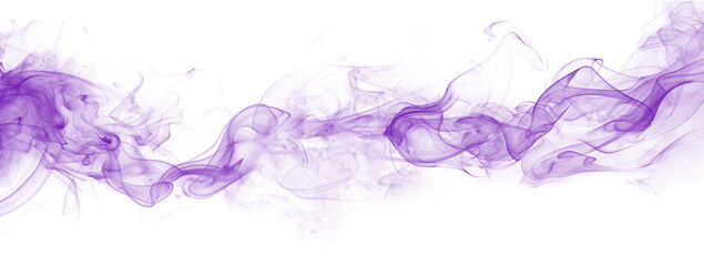 Mystical Purple Smoke Waves: Dreamy Abstract Haze