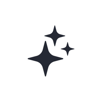 star icon logo vector illustration. star symbol template for graphic and web design collection
