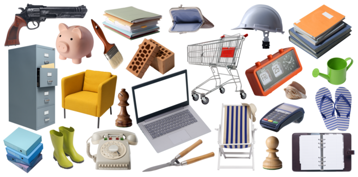 collection of objects