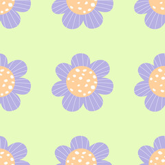 Various imaginative flower garden fabric patterns