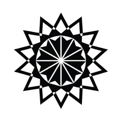 snowflake vector illustration