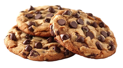 Delicious Chocolate Chip Cookies Stack