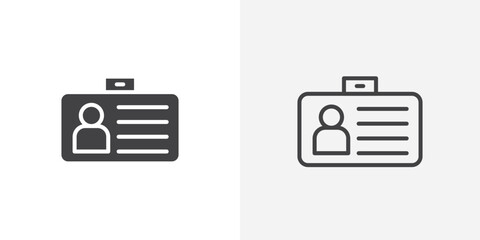 Personal documents Icon set. vectors for apps and website designs