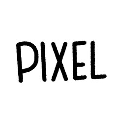 PIXEL png doodle handwrite cartoon kid element