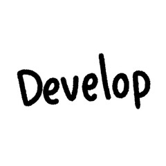develop and idea png doodle handwrite cartoon kid element