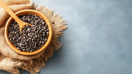 A rustic bowl filled with raw sunflower seeds captures the essence of healthy snacking, presenting a wholesome option that offers nutritional benefits in a visually appealing manner.