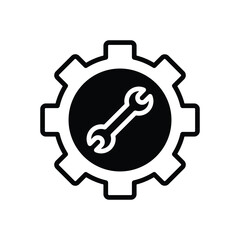 Gears  vector icon