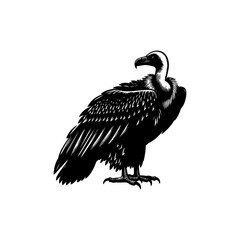 Vulture silhouette design