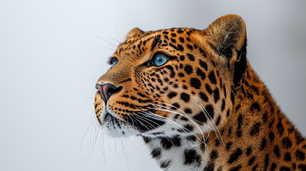Obraz premium Leopard Gaze, Close-up Portrait