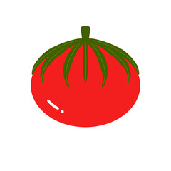 Fresh red tomato