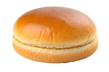 Delicious Hamburger Bun Ready to Fill with Meat and Vegetables for Burgers.