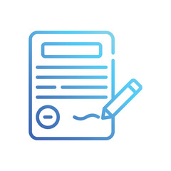 contract vector icon