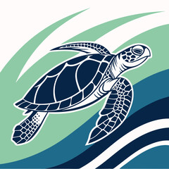 sea turtle logo