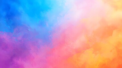 Vibrant impressionist color field abstract background