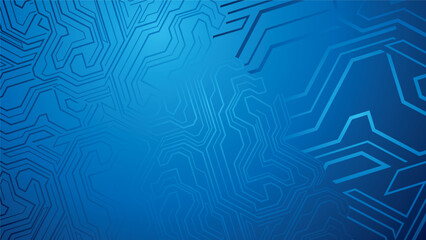 Blue geometric background. Dynamic shapes composition for cover, presentation, banner, invitations and more. Vector illustration	