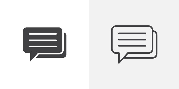 Text vector icon symbol. illustration sign collection.