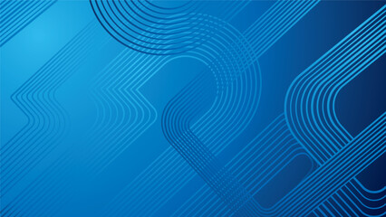 Blue geometric background. Dynamic shapes composition for cover, presentation, banner, invitations and more. Vector illustration	