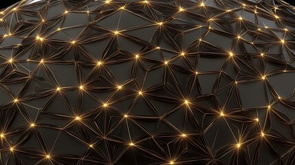 Fototapeta premium Geometric pattern with light