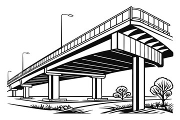 Urban Overpass Icon A Modern Marvel