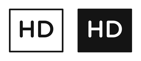 High definition icon set. vector icons for apps and website ui design