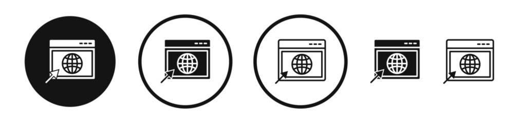 Fototapeta premium Website UI design icon set. vector icons for apps and website ui design