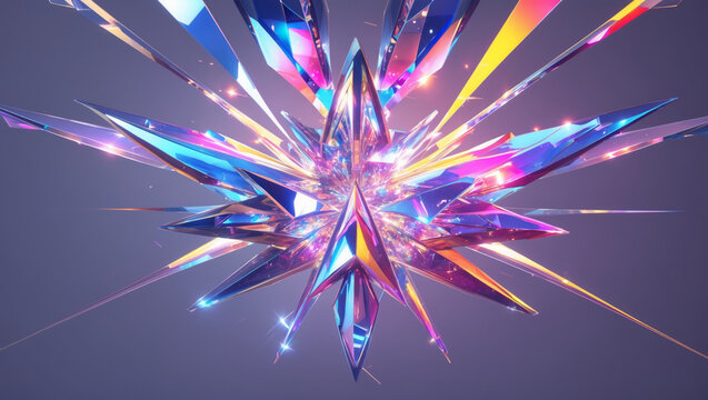 abstract background with stars