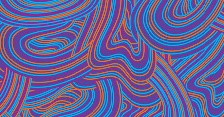 Abstract colored background textured irregular wave striped lines. seamless geometric pattern design for certificates, invitations, textiles, apparel, covers, banners and more.
