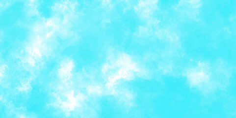 Abstract grunge sky blue soft painted watercolor paint splash. inspiring views of fluffy clouds blue sky background. cloudy blue sky various natural clouds and smoke. morning cloud in the sky.