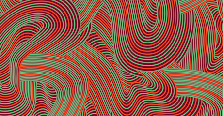 Abstract colored background textured irregular wave striped lines. seamless geometric pattern design for certificates, invitations, textiles, apparel, covers, banners and more.