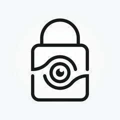 Visual lock icon 