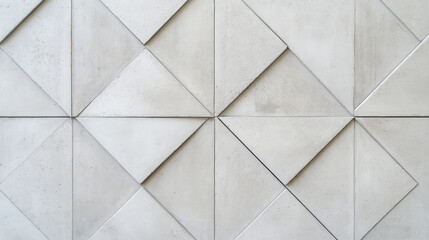 Modern geometric concrete wall design featuring intricate imprints for architectural inspiration