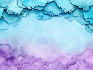 Naklejka premium Abstract Blue And Purple Watercolor Texture Background