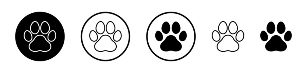 Paw vector icon symbol. illustration sign collection. © Creatives
