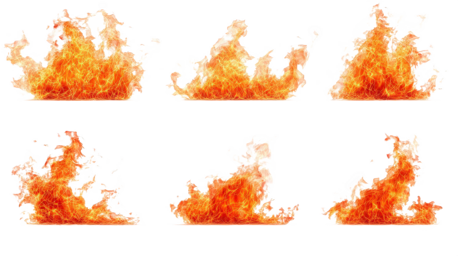 Abstract Fire Patterns