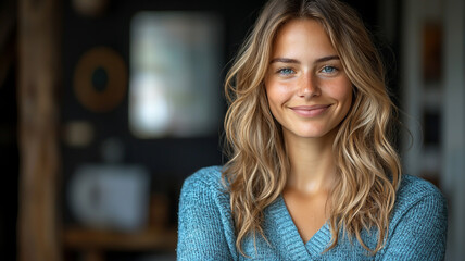 Beautiful young woman