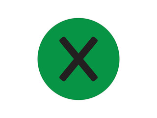 Obraz premium Close icon and illustration design used in different graphic design vector design and in daily life works.