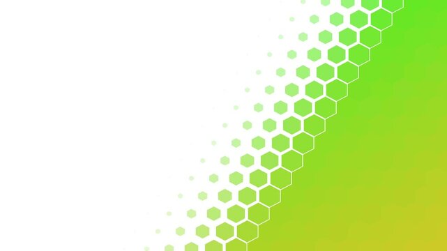 Hexagonal Wipe Swipe Slide Seamless Transition Animation &ndash; Clean Geometric Shape Motion Graphic Asset for Video Editing, Broadcast and Presentation Design