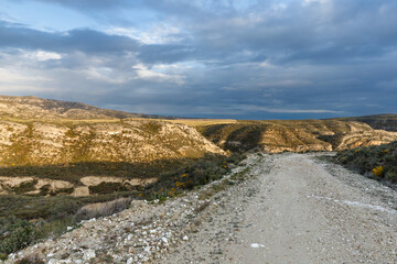 Views of the hills around Zaragoza