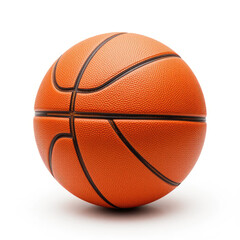 Fototapeta premium basketball ball isolated on white