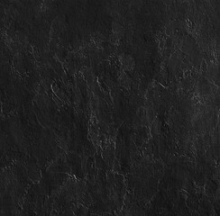 Dark black concrete wall background or texture	
