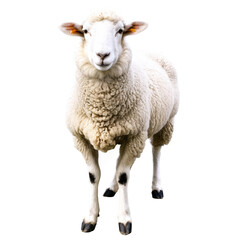 Fototapeta premium sheep isolated on transparent background