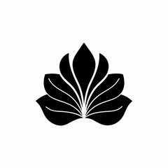 creative details Floating Petal Icon vector illustration 