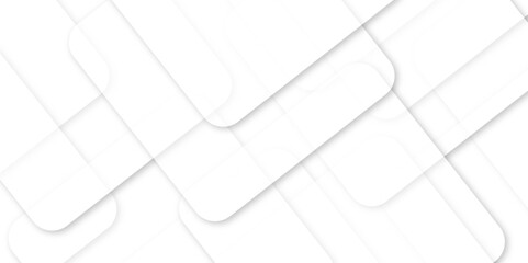 Abstract white, gray technology concept diamond triangle geometric line background. modern seamless business technology concept geometric shapes. squares and triangle with soft shadows as pattern.