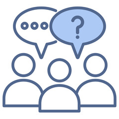 Question Blue Icon