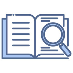 Research Blue Icon