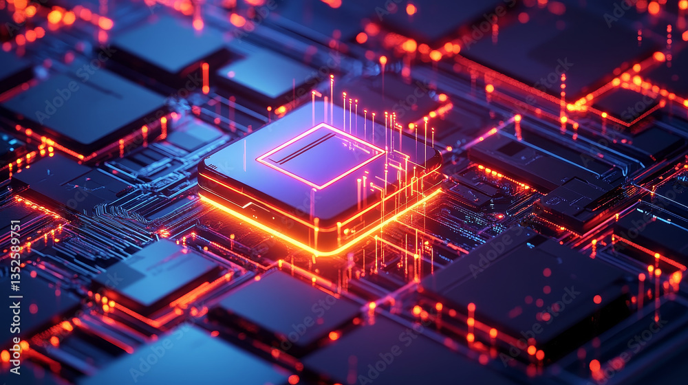 Poster hud and shield icon of cyber security digital data, digital data network protection, global network 