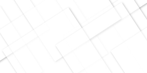 Abstract white, gray technology concept diamond triangle geometric line background. modern seamless business technology concept geometric shapes. squares and triangle with soft shadows as pattern.