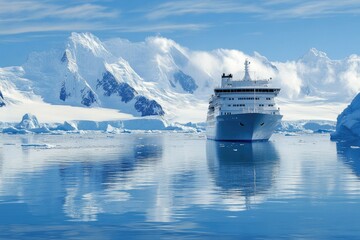 Arctic Voyage: Adventure Awaits on a Luxurious Cruise Ship through Alaska's Icy Waters