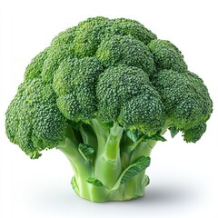 Vibrant Green Broccoli: A Fresh and Healthy Vegetable